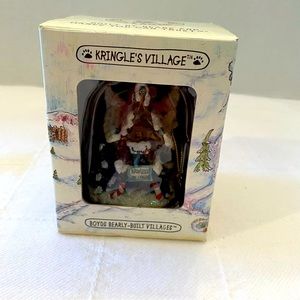 Boyd bears kringles village place over your Christmas tree light